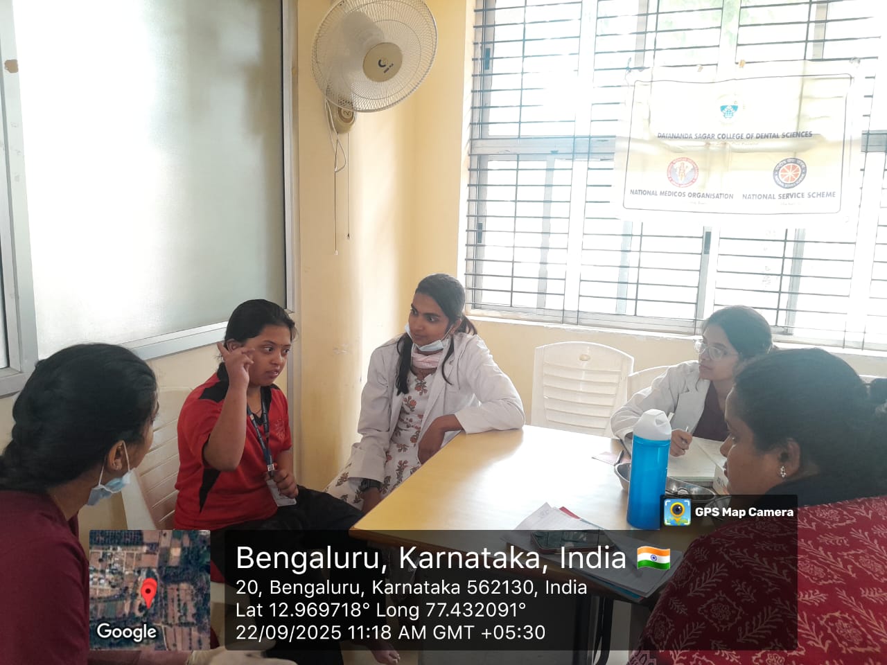 Dental screening at Shristi Special Academy